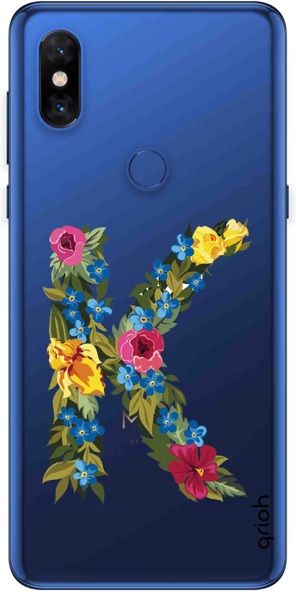 Qrioh Printed Designer Back Case Transparent Cover for Xiaomi Mi Mix 3-380M-G2UVT6817