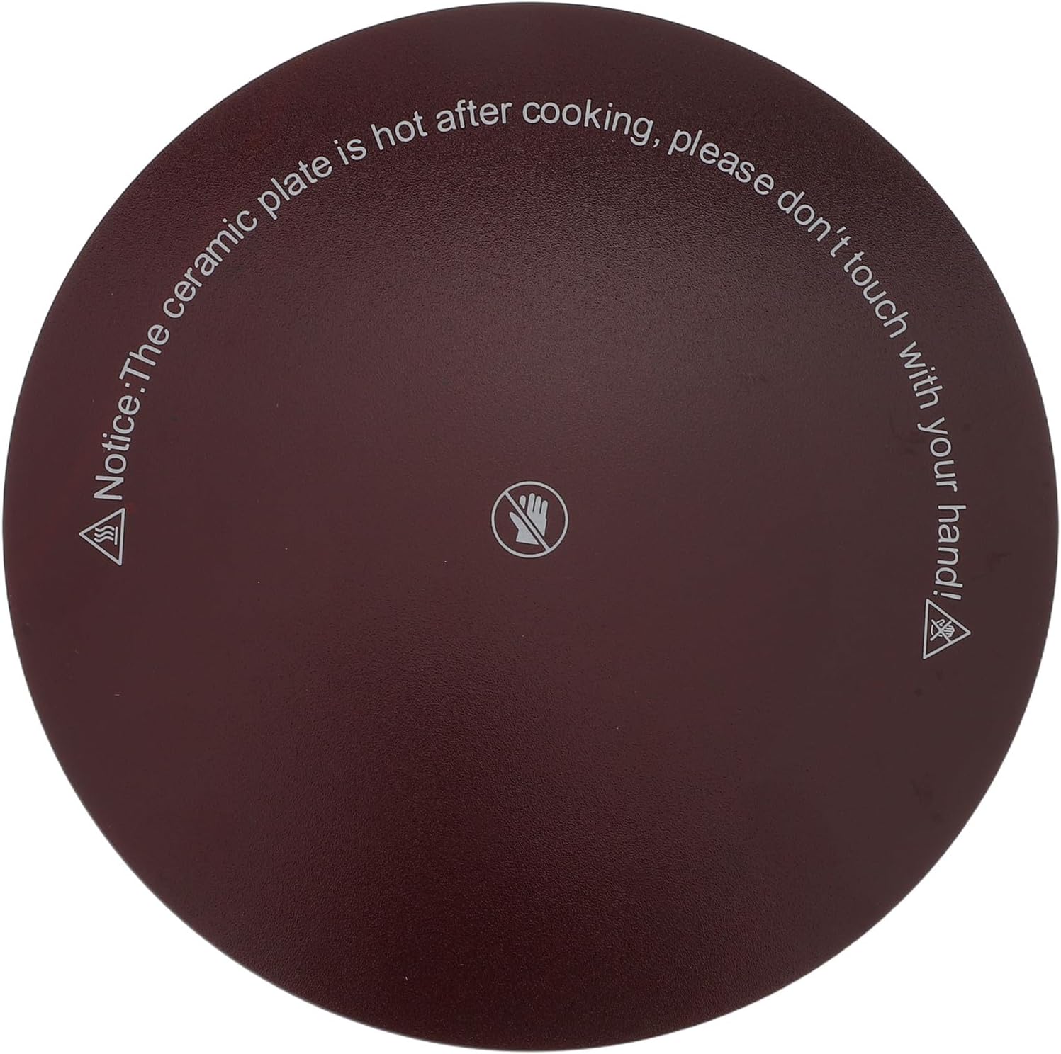 Induction Cooker Glass Plate - 8 Inch Microcrystalline Heat Resistant Top Replacement Spare Parts For Cooktop - Round Induction Hob Spare Part For Kitchen Upgrade