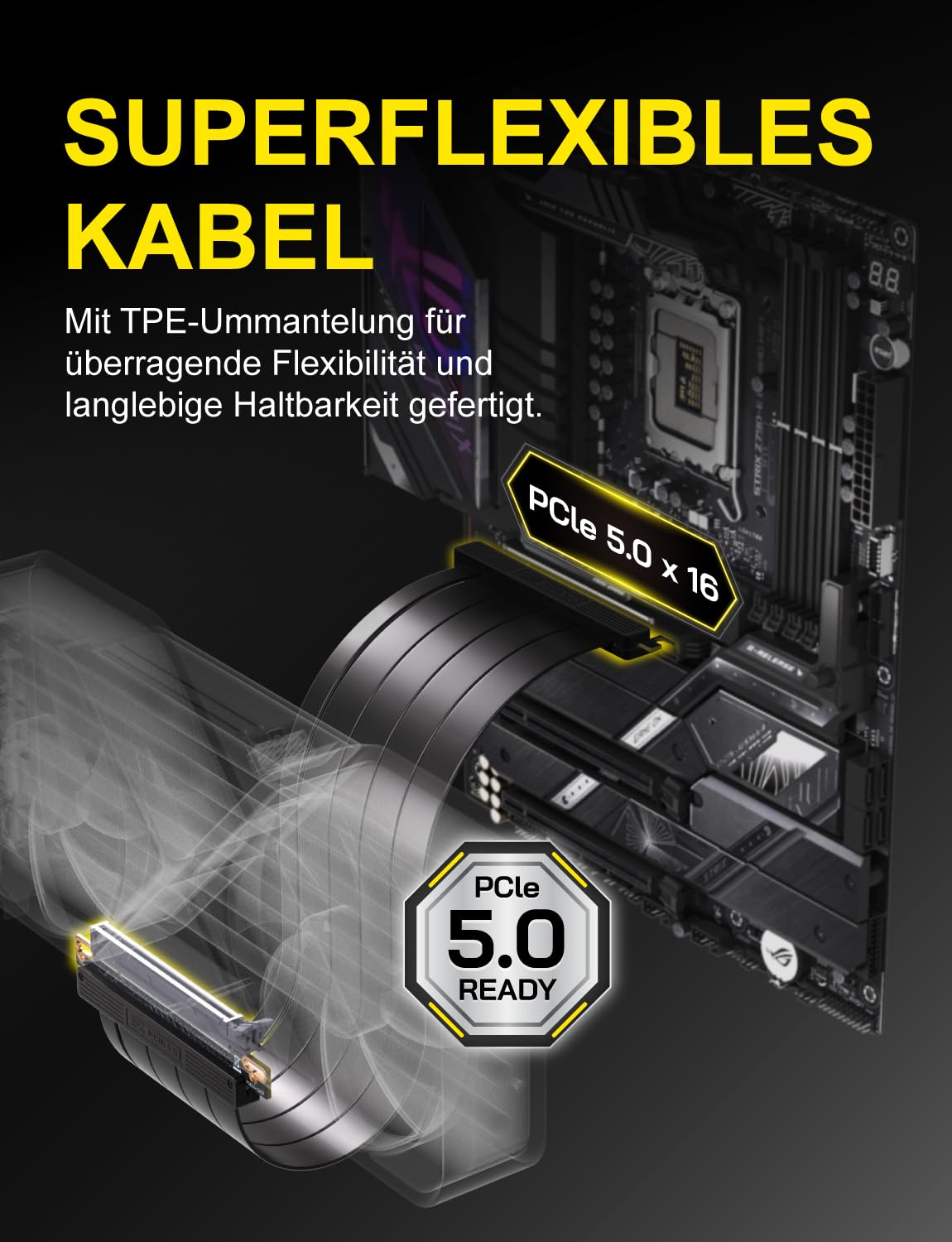 Ezdiy-Fab PCIe 5.0 Riser-Kabel – Bild 2