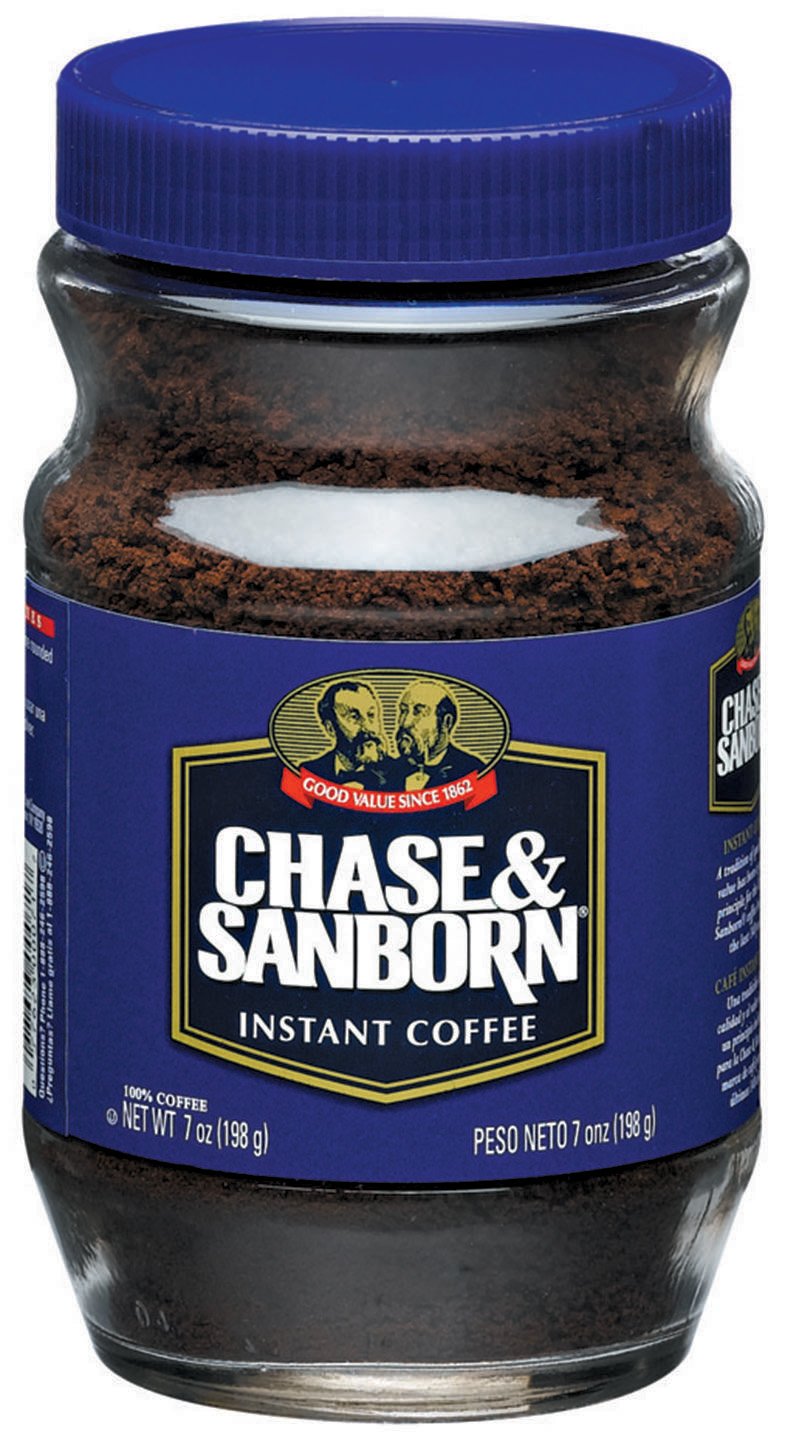 Chase & Sanborn Coffee, Regular Instant Coffee Jar, 7 Ounce