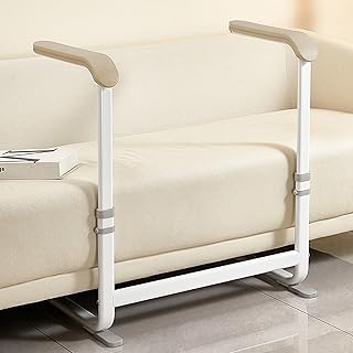 Stand Assist, Couch & Chair Standing Aid for Elderly Seniors, Mobility Standing Aid Rail with 6 Heights Adjustable, TPE Ha...