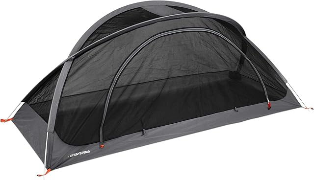 Lifesystems Expedition GeoNet Single Freestanding Mosquito Net With Waterproof Groundsheet and Lightweight Aluminium Tent Poles