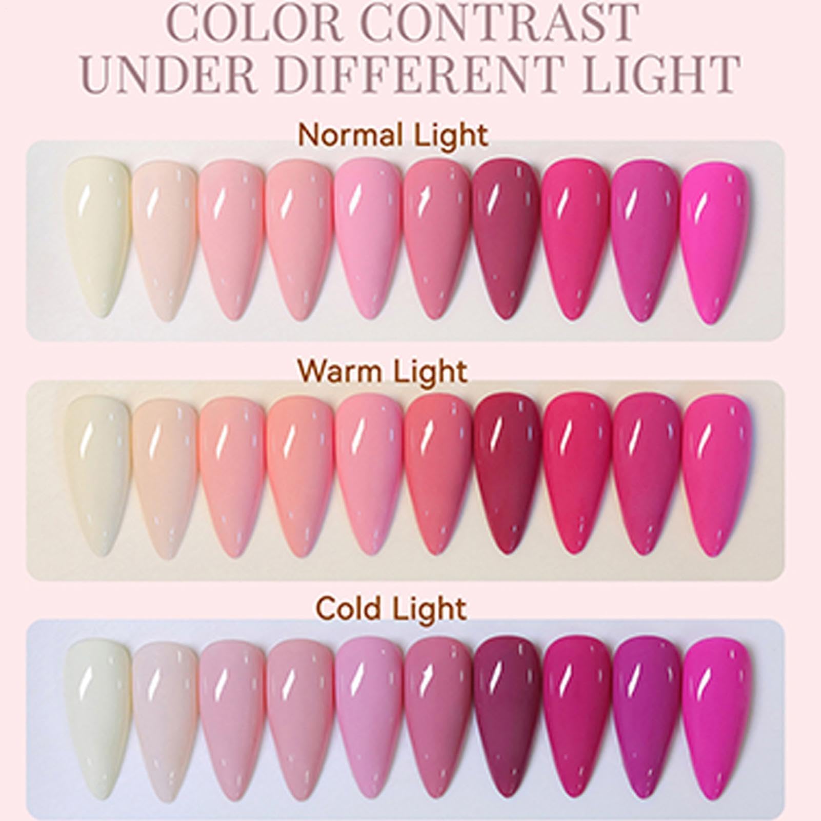Smalto Gel 16 Colori per Manicure Gel