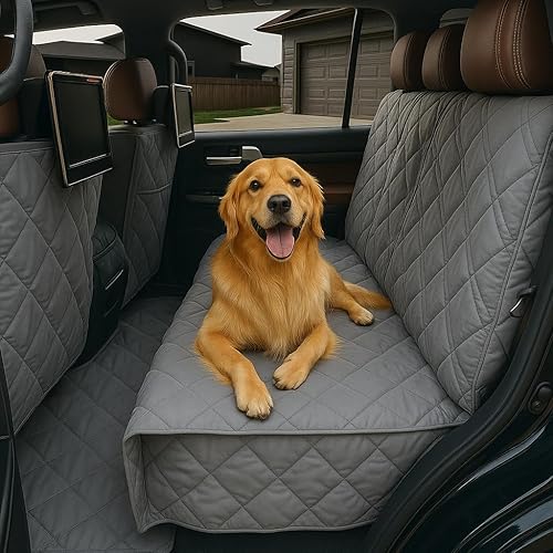Formosa Covers Dog Car Seat Cover for Back Seat -