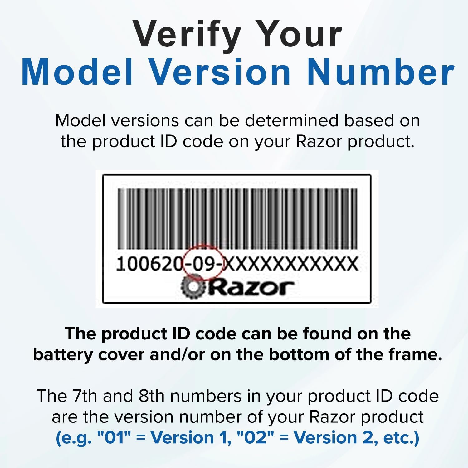 AlveyTech Premium 24 Volt Battery Pack for The Razor MX350 Dirt Rocket Bike (9 Ah Extended Range Upgrade, Versions 33+) - Replacement Set of 2 Rechargeable AGM Batteries with Wiring Harness