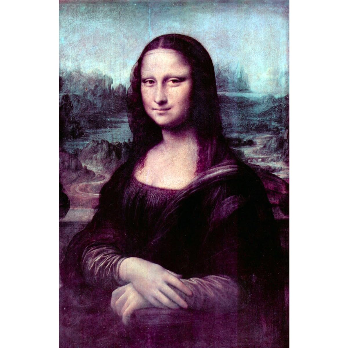 Affiche roulée Mona Lisa Da Vinci impression haute définition