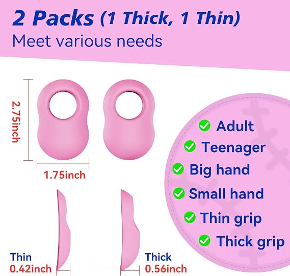 2 Pack Batter's Baseball Thumb Guard for Pro Batters, Hitter Training Aid, Thumb Guard Baseball & Softball Baseball Batting Grip Baseball Accessories Baseball Training Equipment Reduce Bat Sting-Black