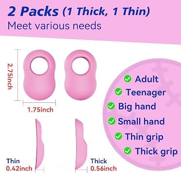 2 Pack Batter's Baseball Thumb Guard for Pro Batters, Hitter Training Aid, Thumb Guard Baseball & Softball Baseball Batting Grip Baseball Accessories Baseball Training Equipment Reduce Bat Sting-Black