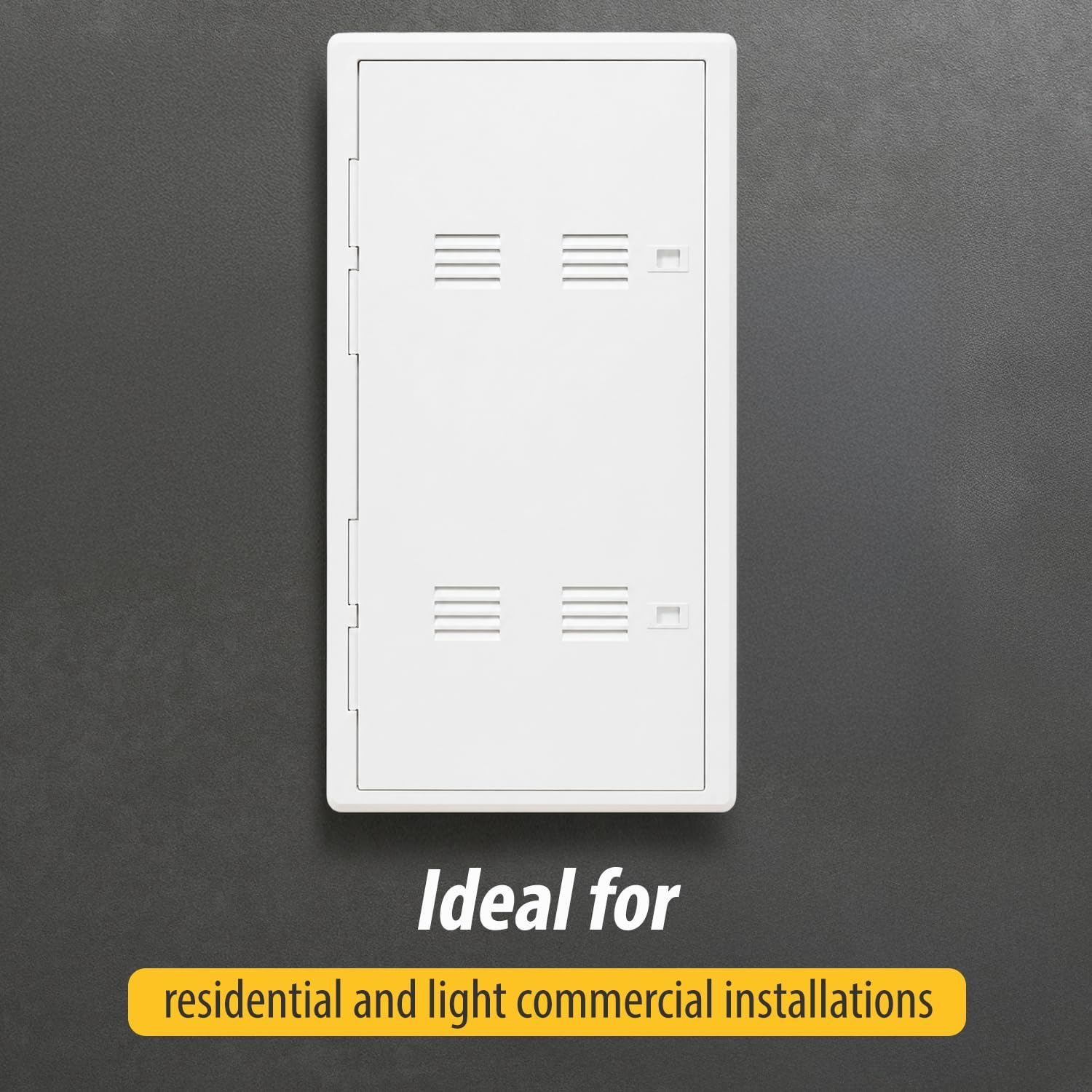 30 in. Enclosure and Extended Vented Hinge Door Packaged as one Unit