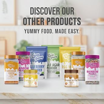 EASY YUMMY - Pectin Powder (500 g), Pectin for Jam Making, Vegetarian Gelatin Substitute