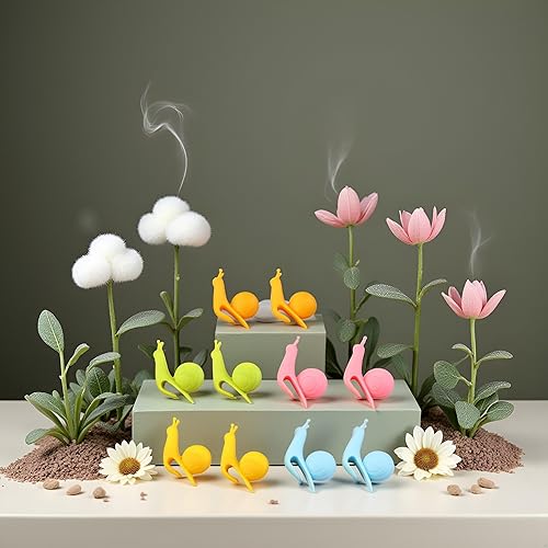 Miniatura 5 de Bolsa de té de silicona con forma de caracol, 10 piezas, infusor de té, colador, clip para regalo, taza de caracol en forma de caramelo, conjunto de