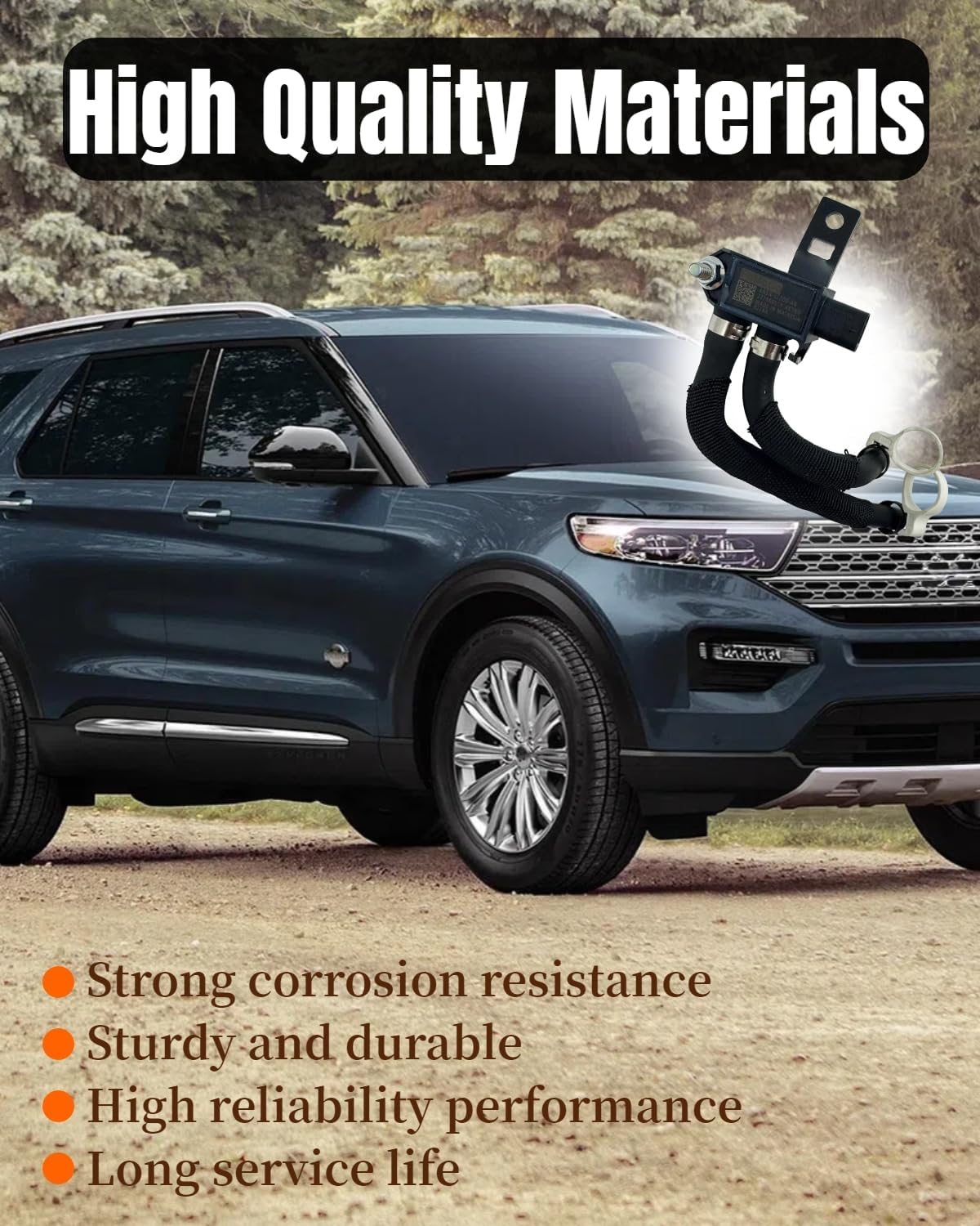 LB5Z-9J433-B Exhaust Gas Recirculation Vacuum Control Fit for Ford Ranger 2019-2025 Bronco 2021-2025 Explorer 2020-2024, LB5E-9J433-AC LB5Z-9J433-A