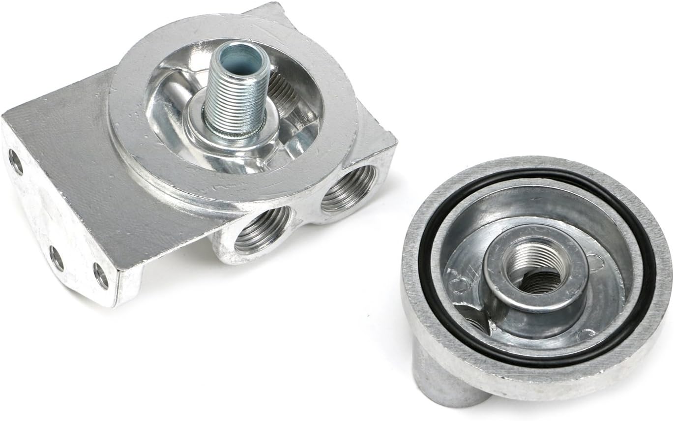 TRANS-DAPT PERFORMANCE - OIL FILTER RELOCATION KIT HORIZONTAL (1513)