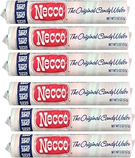Wafers Rolls Classic Assorted Original Candy Wafers 2 oz Each 6-Pack Nostalgic Fat Gluten Free