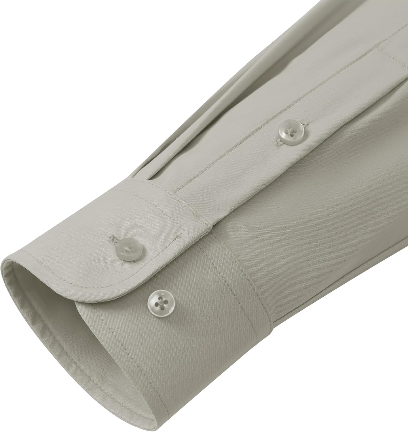 J.VER Mens Dress Shirts Long Sleeve Solid Formal Shirt Stretch Business Casual Wedding Button Down Shirts - Image 7