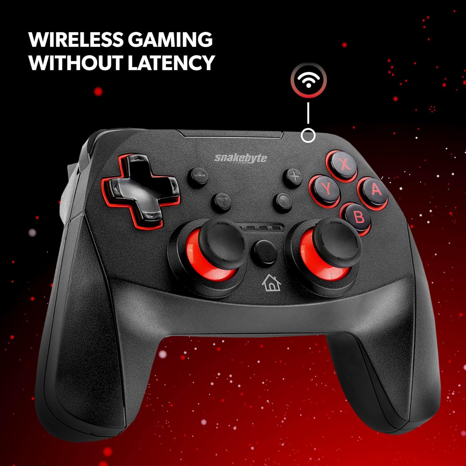 Snakebyte Gamepad S Pro Controller with wireless signal icon