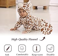 Vista 5 de TONWHAR - Disfraz de Halloween para niños, para cosplay de animales, para la nieve