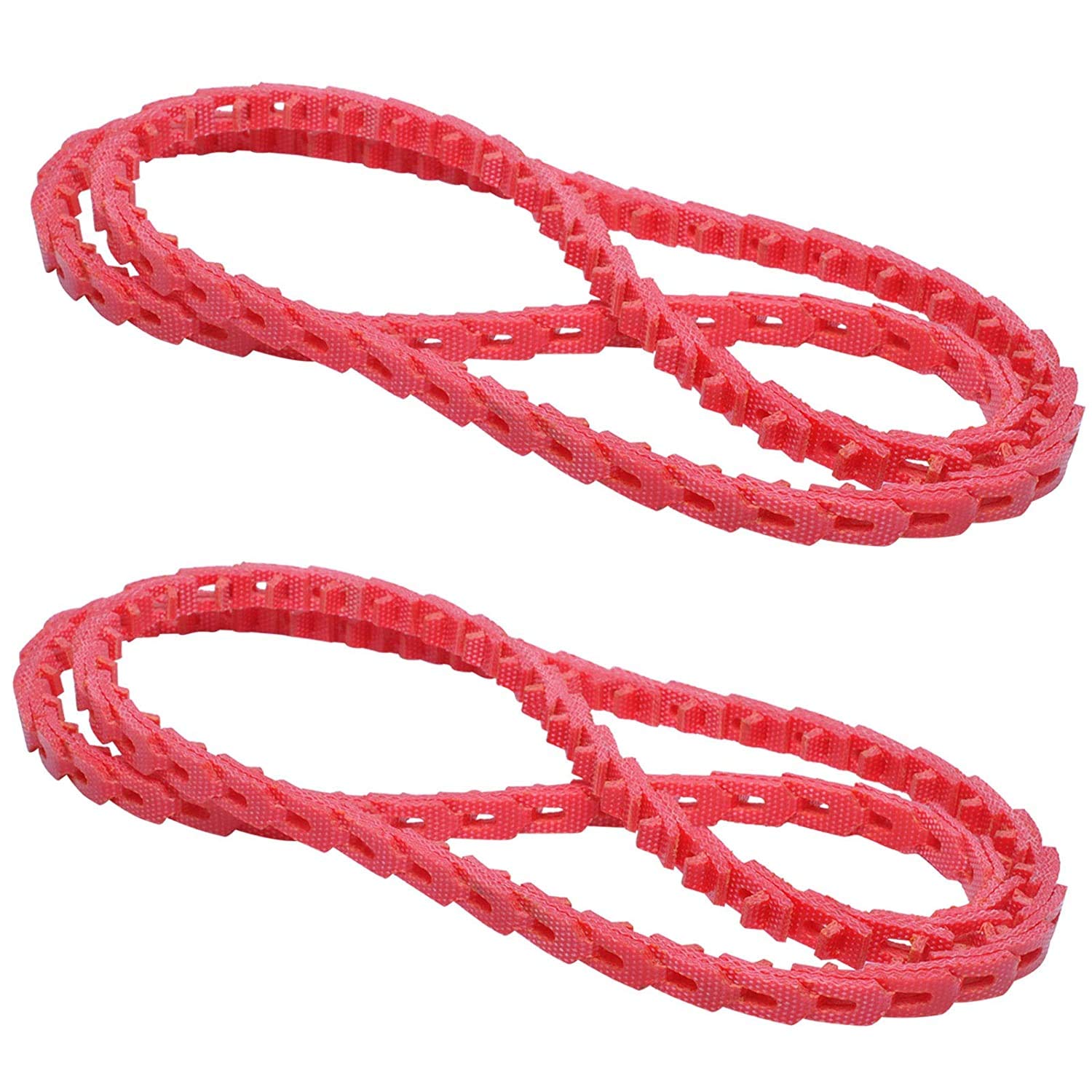 8FT Power Twist VBelt,3/8 Inch 8 feet Adjustable Link Belt