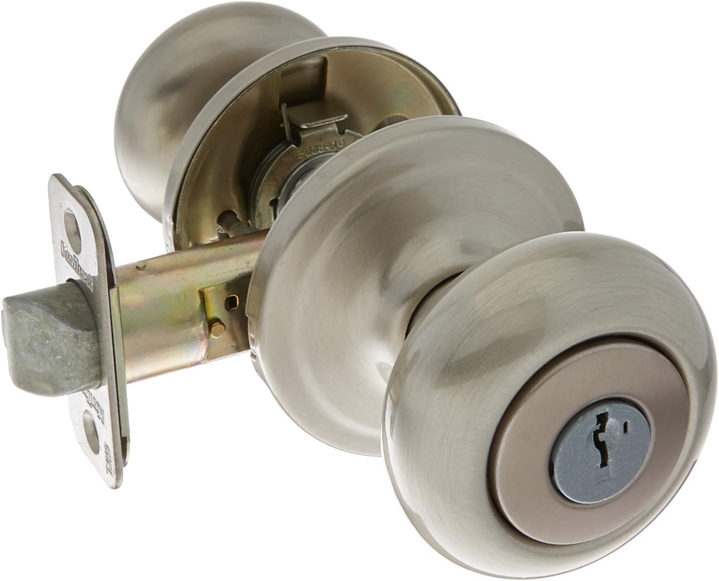 Kwikset Signature Series 97402-736 Satin Nickel SmartKeyTM JunoTM Entry Knob