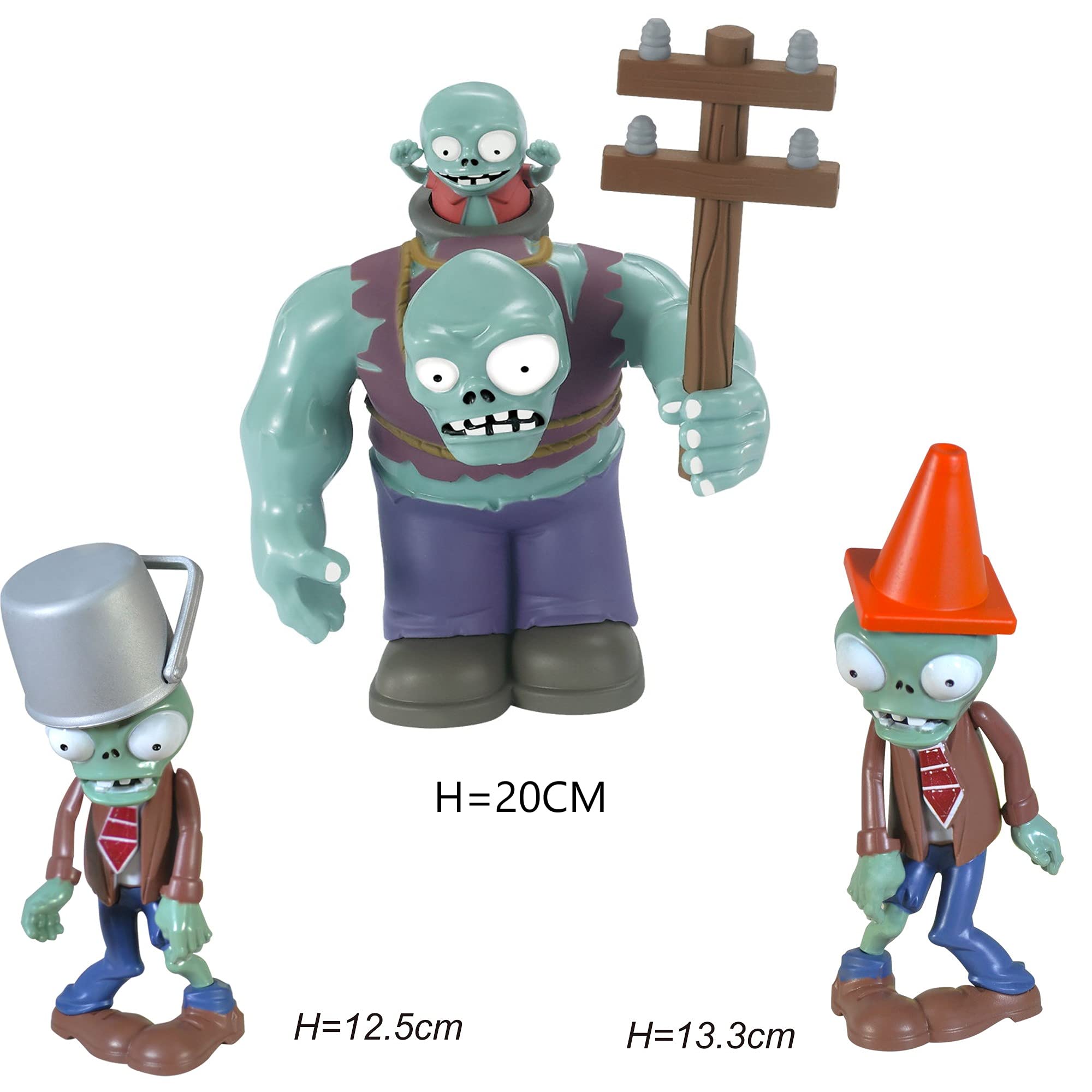 ZESTAR Plants vs Zombies Toys PVZ Plant Zombie Toy Plush Action Figures