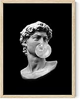 Vista 27 de Haus and Hues Póster de goma negra de David Michelangelo – Imágenes para decoración de pared de dormitorio, imágenes estéticas negras estéticas