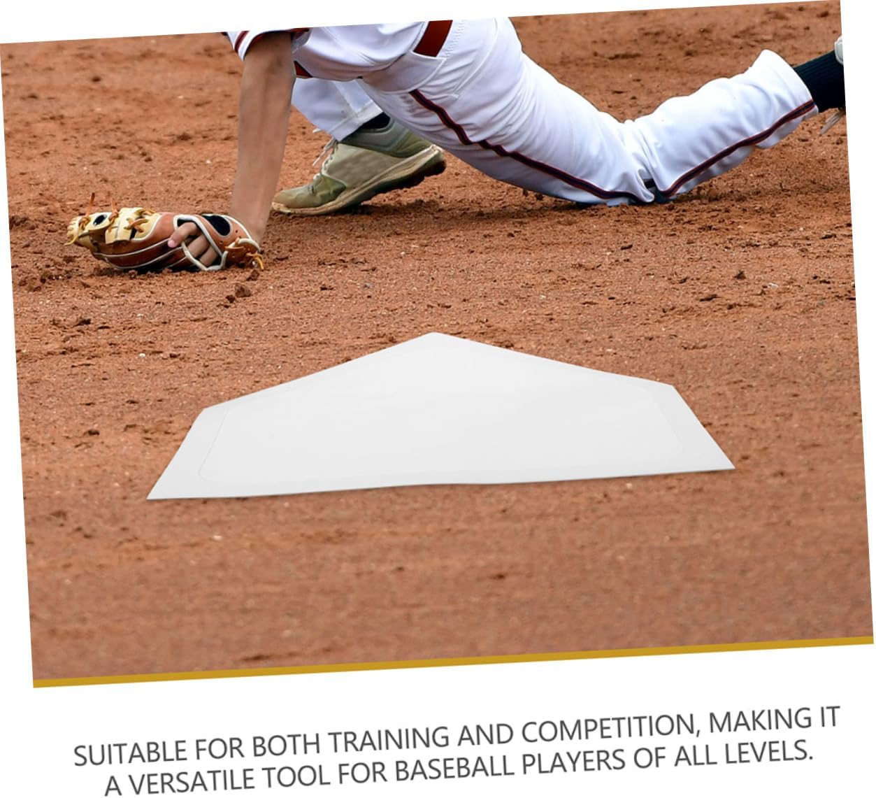 Toddmomy 3Pcs Baseball Training Plates Reusable Pitcher Spot Markers Durable Compact Design for Enhanced Throwing Motion for Skill Development and Practice Sessions