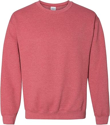 red gildan sweatshirt