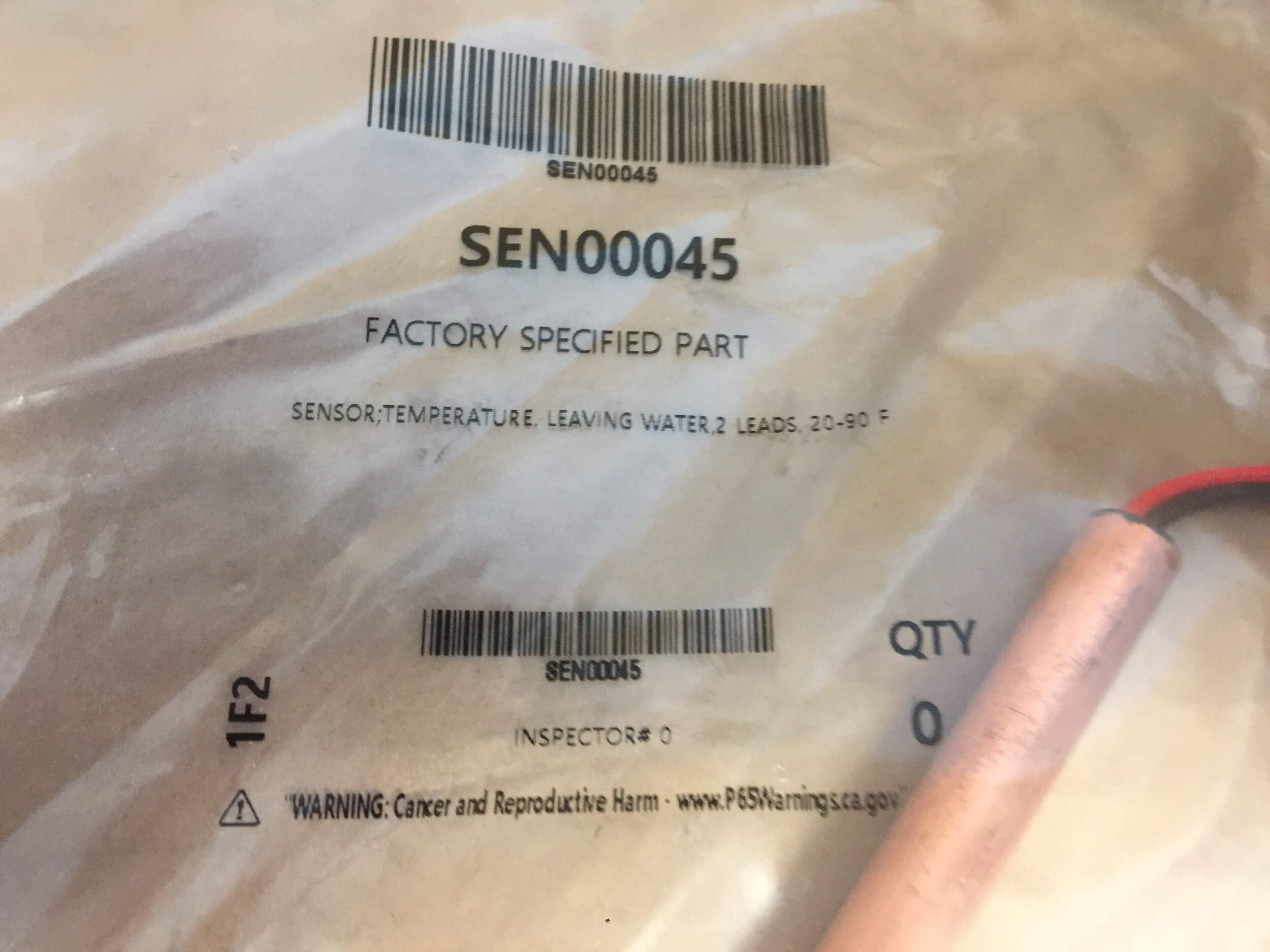 International Comfort Pro Sensor Flame-ICP1173830