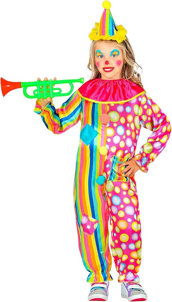 Costume Clown WIDMANN MILANO | Tuta Joker Colorata | Per Feste E Carnevale | Taglia L - Foto 6