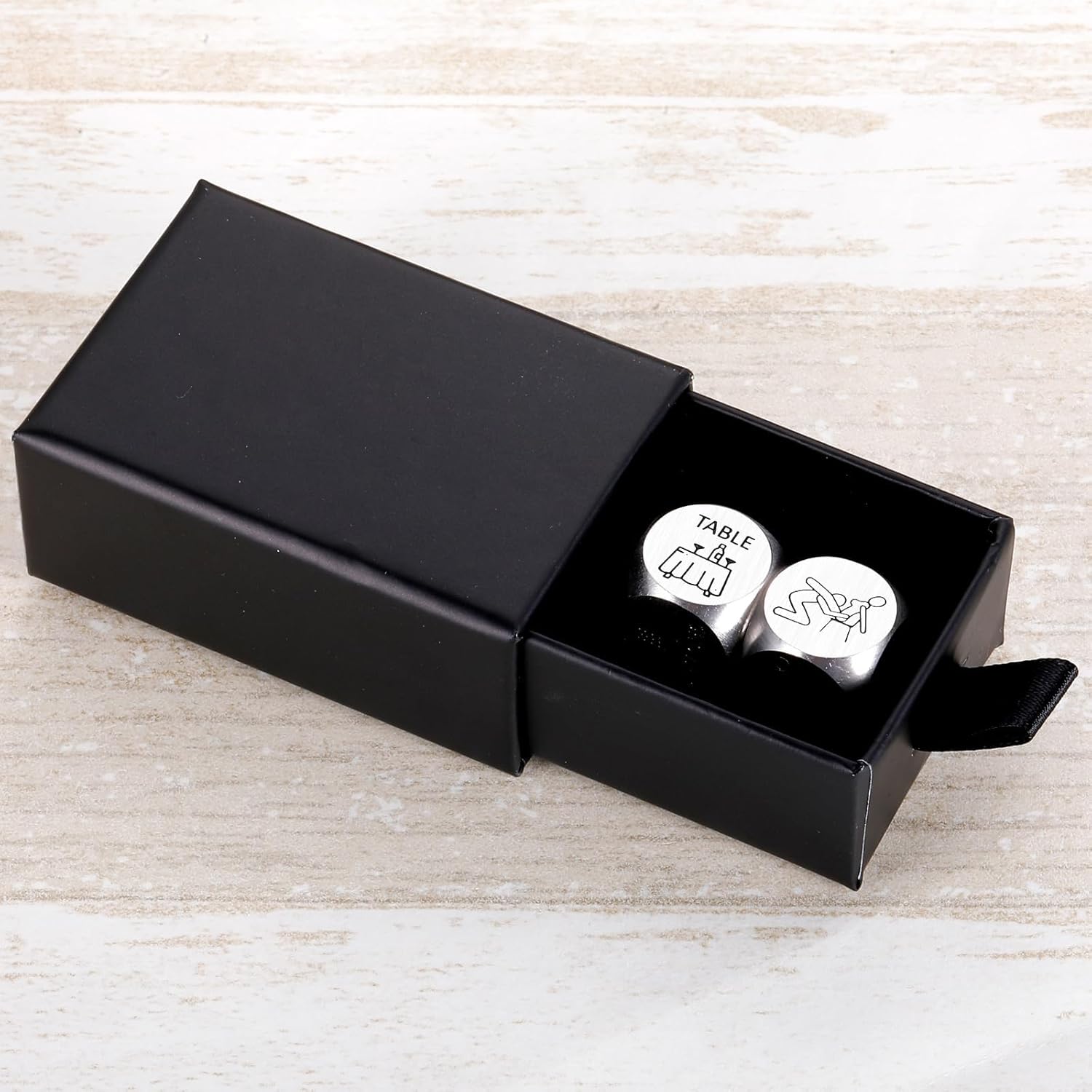 Gifts for 1 Year Anniversary for Men Him, 2PCS Adult Sex Position Dice Game for Him Her, 1st Date Night Position Dice Game for Wife Husband, Adult Easter Basket Stuffers