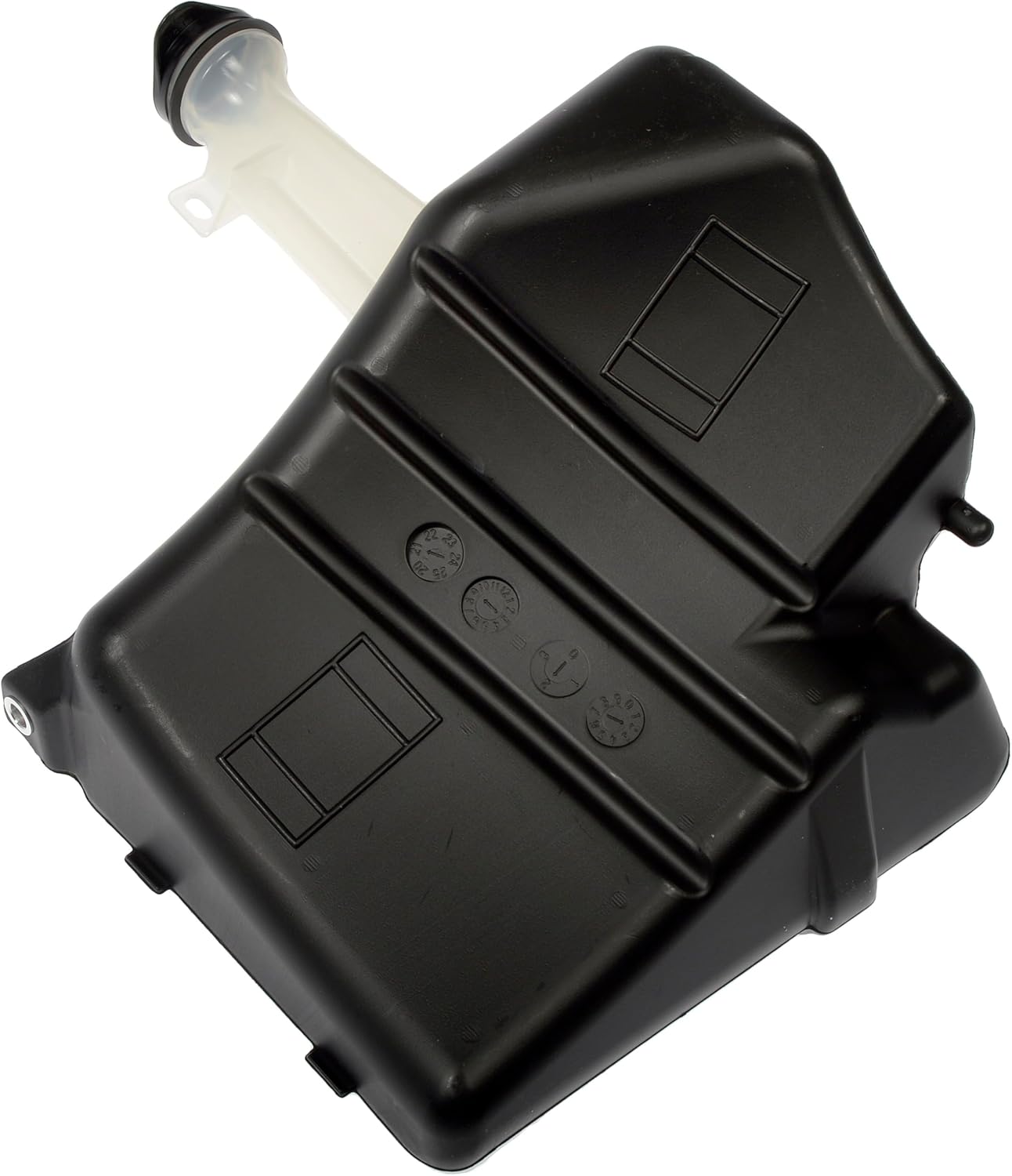 Dorman 603-025 Front Washer Fluid Reservoir with Cap Compatible with Select Cadillac / Chevrolet / GMC Models