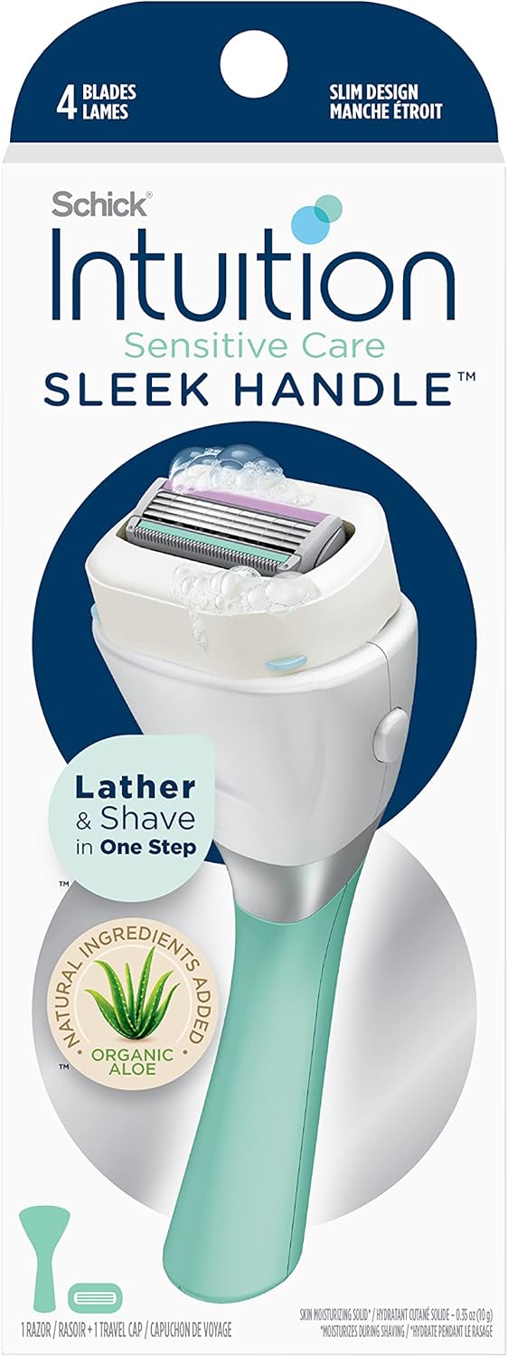 INTUITION Schick Intuition Sensitive Care Sleek Handle and 1 Razor