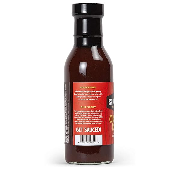 Saucehound Original Championship Recipe BBQ Sauce, Delicious Competition Barbecue, 15oz (15 Ounce (Pack of 2))