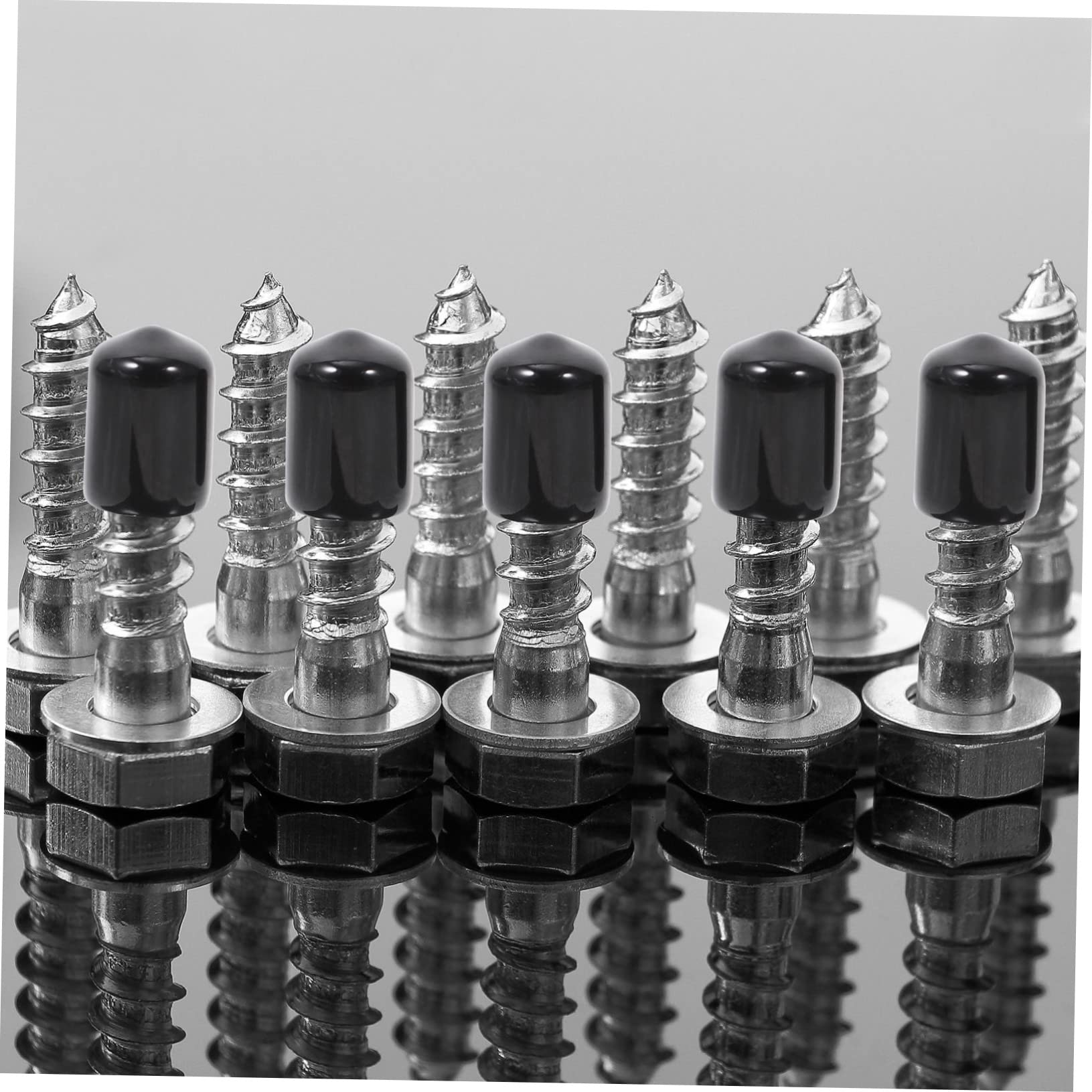 Unomor Automotive Parts Supplies 600pcs Screw Cap Covers Hole Plug Screw Covers for Intake Manifold
