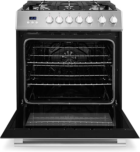 Miniatura 10 de COSMO COS-305AGC - Cocina independiente de gas para horno individual de 30 pulgadas y 5.0 pies cúbicos con placa de cocina de 5 quemadores y