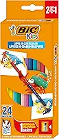 BIC, Lápis de Cor Bicolor + 1 Apontador, 12 Unidades