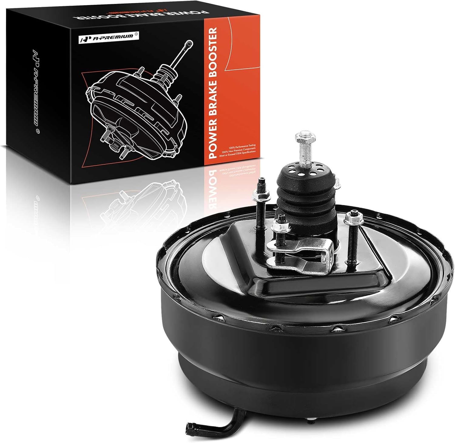 A-Premium Vacuum Power Brake Booster Compatible with Nissan Pathfinder 2002-2004 & Infiniti QX4 2002-2003, 3.5L, Without Master Cylinder