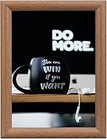 Vista 60 de BNV Marco de aluminio para póster de carga frontal / certificado de imagen, blanco, 8.5 x 11 pulgadas, perfil de 1 pulgada, montaje en pared, modo