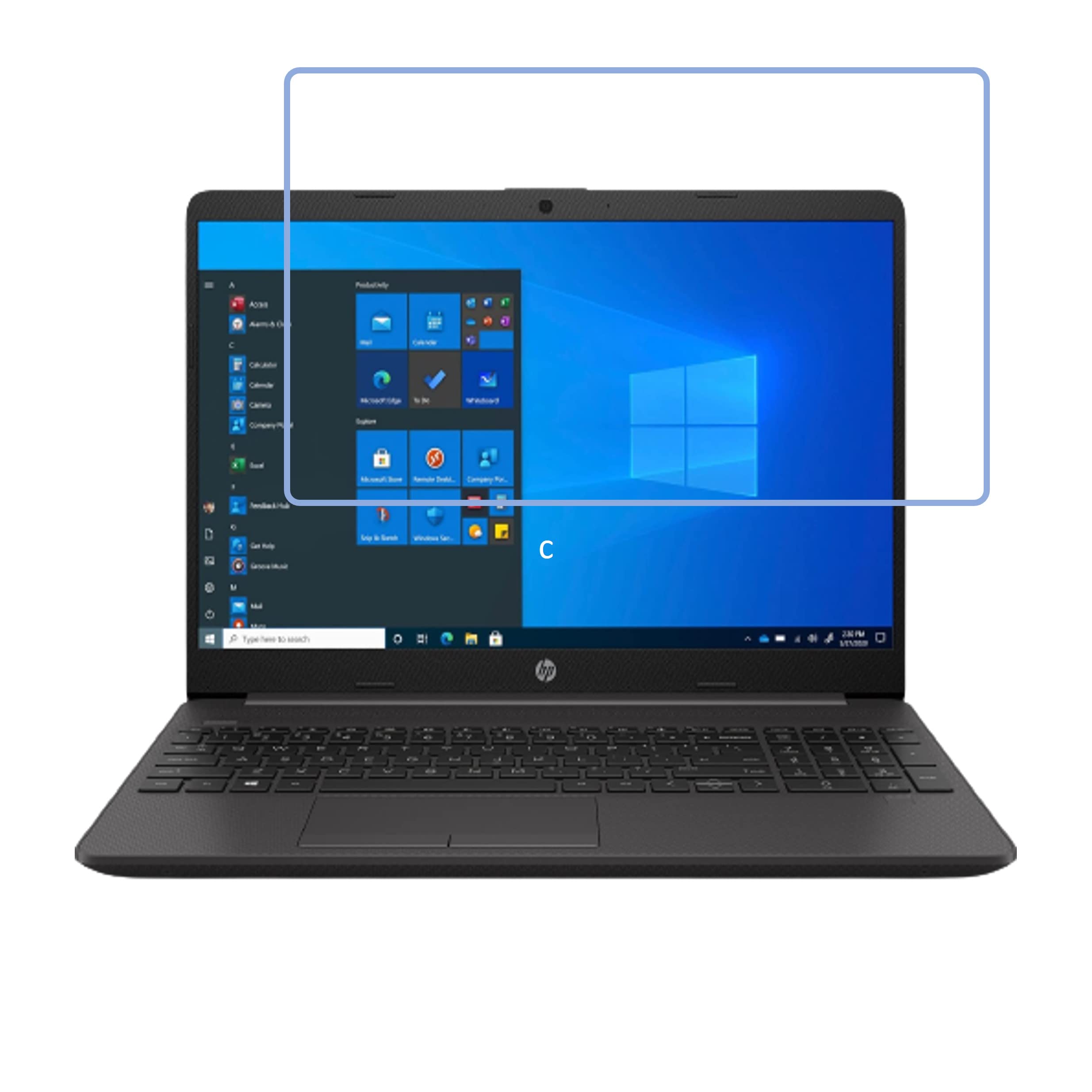 DVTECH� 9H Protective Ultra Clear Unbreakable laptop Screen Protector for HP 250 G8 Laptop 11th Gen Intel Core i3-39.62 cm (15.6 inch) (Not a Tempered glass) (B0BKWJZ3ZQ) Amazon Price History, Amazon Price Tracker