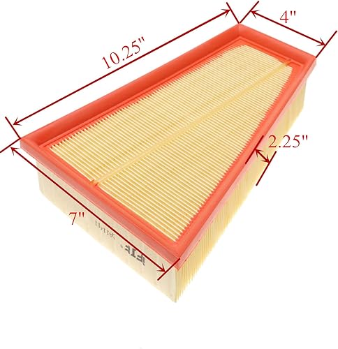 Miniatura 3 de iFJF CA11411 Reemplazo del filtro de aire del motor para Benz B250 2.0L 2013-2019 CLA250 2.0L 2013-2023 GLA250 2.0L 2015-2024 Sustituye a C27004