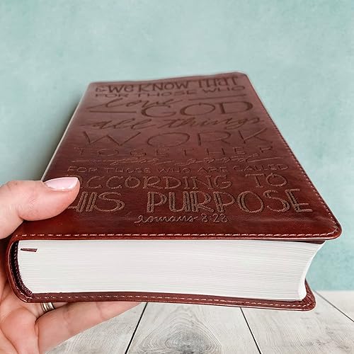 Miniatura 4 de JOY CREATIVE ESV Student Study Bible | Personalized with Name | Custom Design is Hand Lettered and Laser Engraved | Gift for Birthday, Baptism,