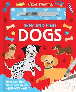 Seek and Find Dogs (Water Painting Seek and Find)