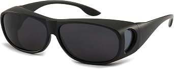 HD Night Day Driving Wrap Around Prescription Glasses Anti Glare Sunglasses with Polarized Lens for Man and Women