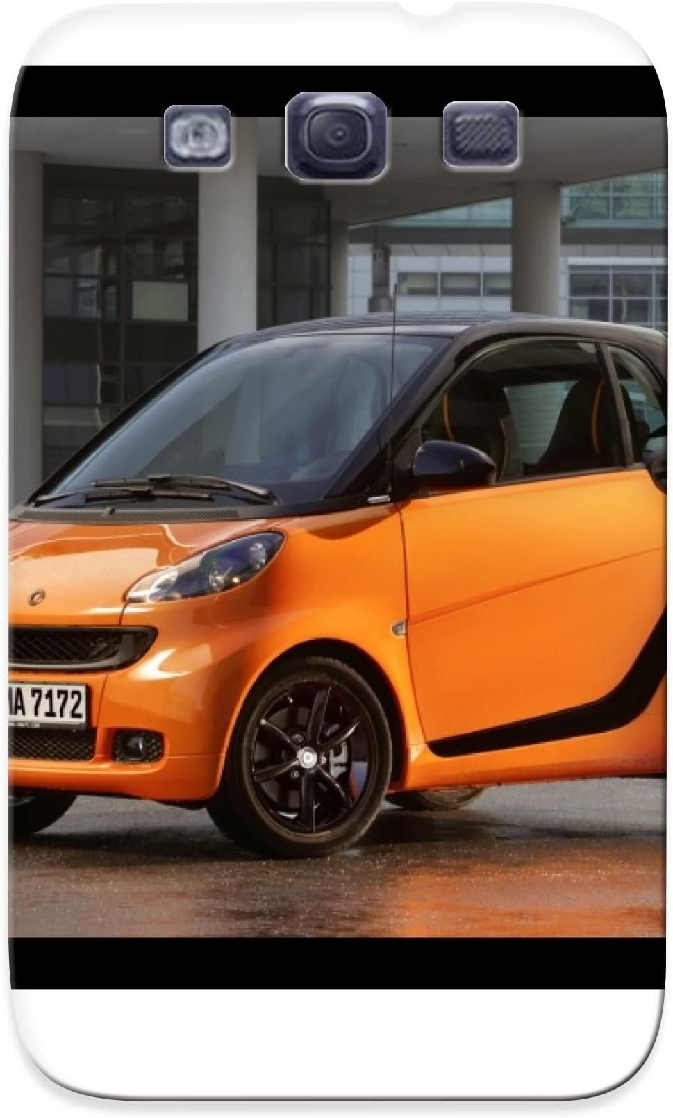 Smart Fortwo Front Angle Case Compatible With Galaxy S3/ Hot Protection Case(best Gift Choice For Lovers)