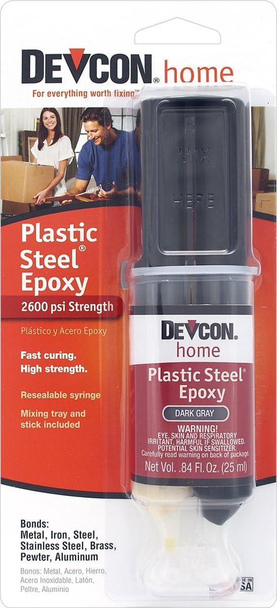 Devcon 62345 S-6 High Strength Plastic Steel Steel Filled Epoxy