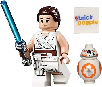 LEGO Star Wars Rey and BB-8 Droid Minifigs