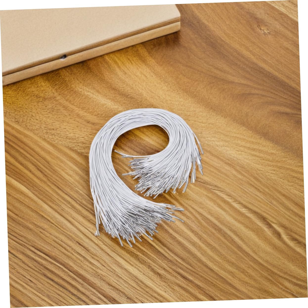 Gadpiparty 150pcs Elastic Cords with Metal Fastener Versatile Round String for Mask Making Book Binding DIY Party Hats and Hanging Accessories Reliable Fit for Comfortable Use