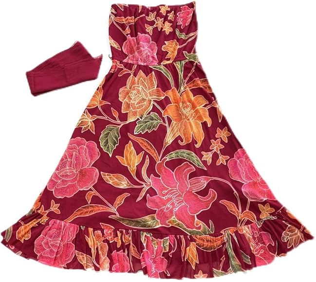 Amazon.co.jp: vivienne tam ヴィヴィアン タム ボルドー 花柄  