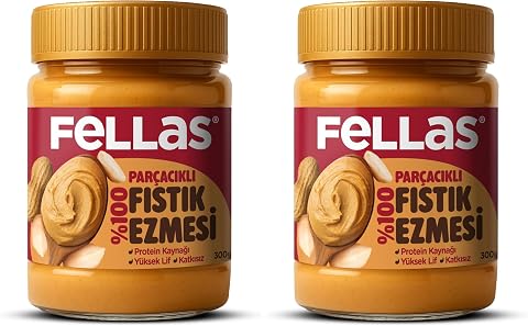 Fellas Fıstık Ezmesi%100 300 gr (2 paketi)