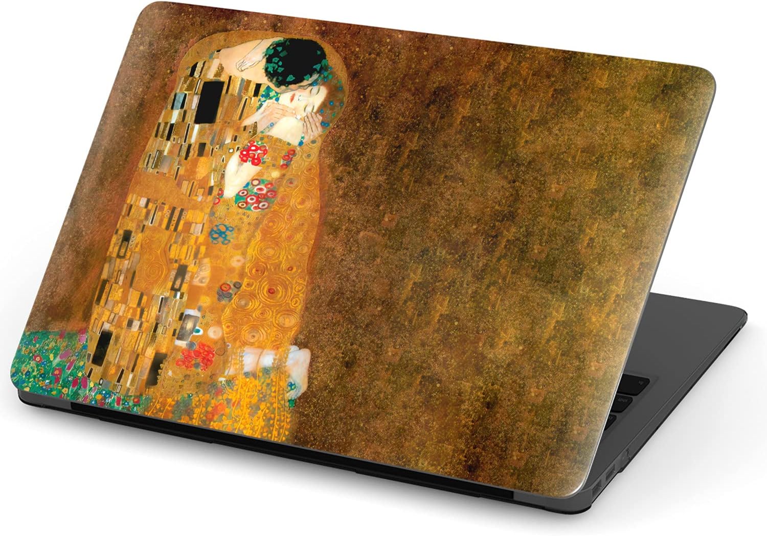 Mertak Hard Case Compatible with MacBook Pro 16 14 Air 15 13 inch M3 M2 M1 Mac 2024 2023 2022 2018 Print Lovers Cover Touch Bar Plastic Painting Gustav Klimt Laptop Clear The Kiss Protective